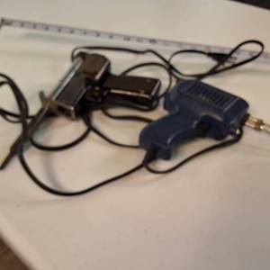 Lot of (2) corded Soldering Guns