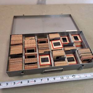Slide Collection in case � Vintage 1950s Kodachrome Transparency