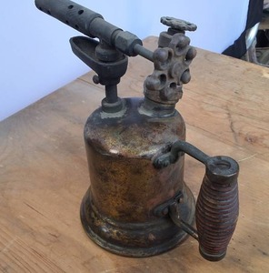 Adjustable Vintage Brass Torch with Handle � Auto Bernz Co