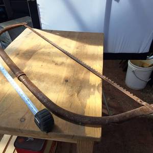Vintage 4 foot long Bow saw