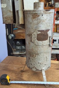 24 inch tall Diesel heater stove made in Mpls