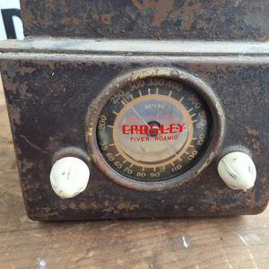 Antique Crosley Tube Radio Receiver for a car FIVER ROAMIO