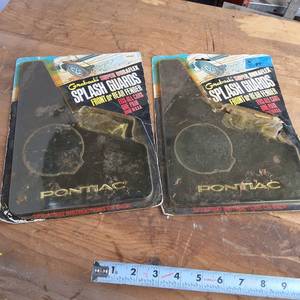 Pontiac Vintage Splash Guards in original packaging