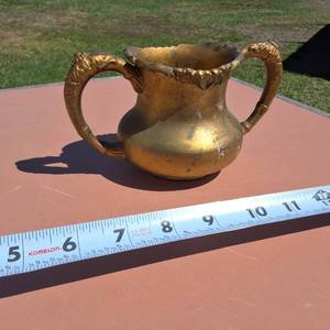 Super Quadruple Silver Antique sugar bowl number 1006