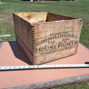 Vintage Minnesota Linseed Oil Co. House Paints Minneapolis Minnesota (authentic)