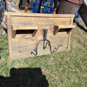 Unique Hand Forged Wall Hanging shelf