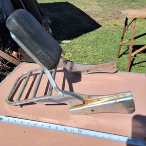 Backrest for a Harley Davidson or other brand motorcycle