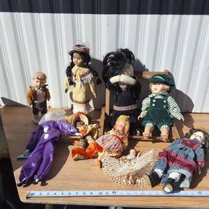 Large Collection of Unique Dolls