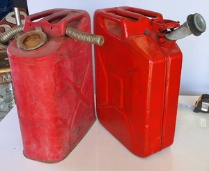 (2) 5 GALLON Gerry Cans