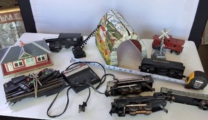 Railroad Collection Rail Power 1100, Girard Station, Crane Car & More