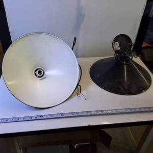 Luminaire Light Shades Painted Metal for 14 inches diameter