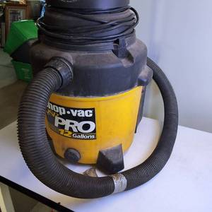 Shop Vac Brand 4.5 HP Pro 12 Gallon Vacuum
