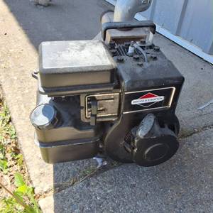 Briggs and Stratton Motor with Sears Water Pump