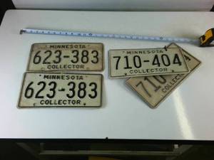Lot of (4) Minnesota collector Plates
