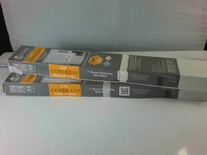 Cordless Deluxe Shades - Lot of (2) sets of blinds (NIB)