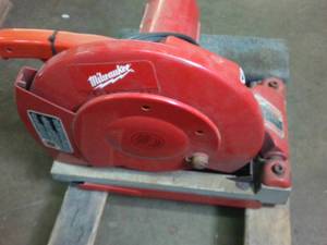 Heavy Duty Milwaukee Abrasive Cut off Machine