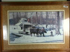 William Breedon The Sugar Bush Signed Limited Edition Framed Print