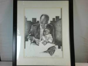 John Nelson The Bible Student Signed Limited Edition Framed Pencil Art Print