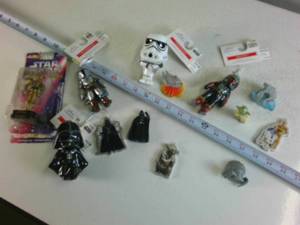 Star Wars Collectibles Assortment - Micro Figures, Ornaments & Figurines (10 Items)