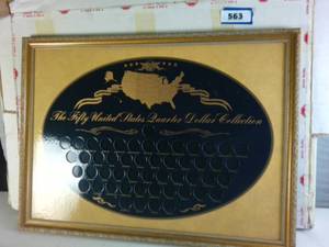 USA Quarter Collector Board