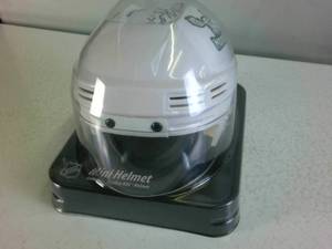 Marcus Foligno Autographed Minnesota Wild Mini Hockey Helmet - Inscribed Moose #17
