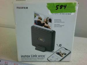 Fujifilm INSTAX Link WIDE Wireless Smartphone Printer - Mocha Gray (In Box)