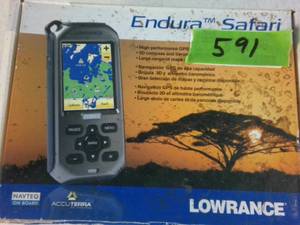 Lowrance Endura Safari Handheld Outdoor GPS Navigator (In Original Box)