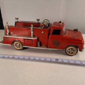 Vintage Tonka Fire Service Truck - highly collectible