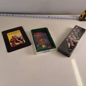Camel Joe Vintage Collection lighters, ash tray