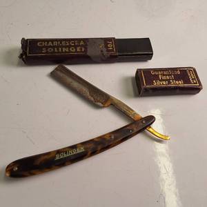 Solingen 701 Razor Knife in original box, Made in Germany (Pre-war)
