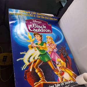 Poster Disneys Black Cauldron