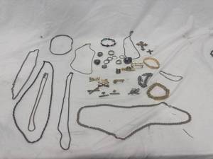 Assorted Jewelry & Military Pins