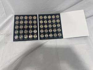 Fifty States Quarter Collection Album