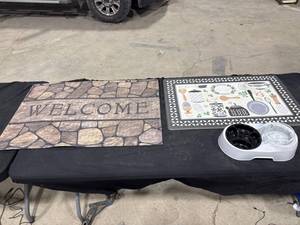 Household Mat & Pet Feeder Lot