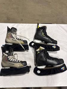 Bauer Ice Hockey Skates Lot