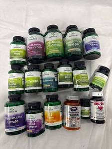 Assorted Dietary Supplements Lot