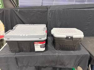Heavy-Duty Storage Totes (2)