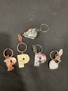 Assorted Keychains and Necklaces Lot