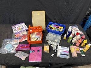 Assorted Craft Supplies Lot