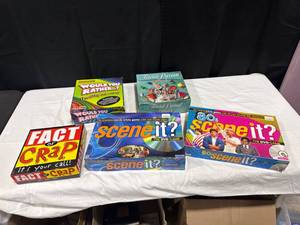 Lot of 5 Board Games