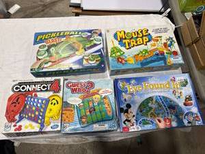 Assorted Board Game Lot