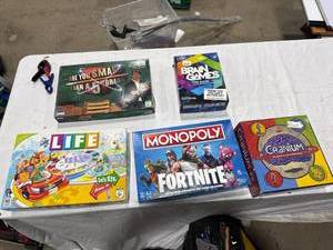 Assorted Board Games Lot