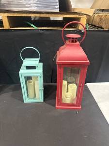 Decorative Lanterns with LED Candles