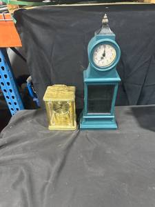 Brass Carriage & Mantel Clocks
