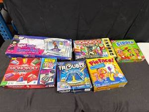 Board Games & Dance Mat Lot