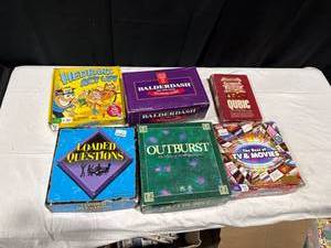 Assorted Board Game Lot