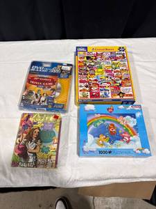 Puzzles and Trivia Game Lot