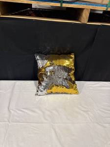 Reversible Sequin Throw Pillow