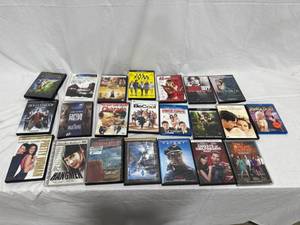 Assorted DVD & Blu-ray Movie Lot