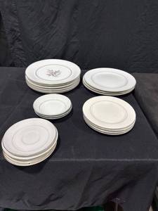 White Ceramic Dinnerware Set